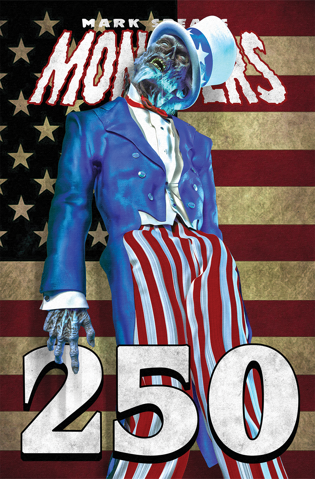 SIGNED IN CHROME - Mark Spears Monsters #11 SDCC 2026 Metal Cover K2