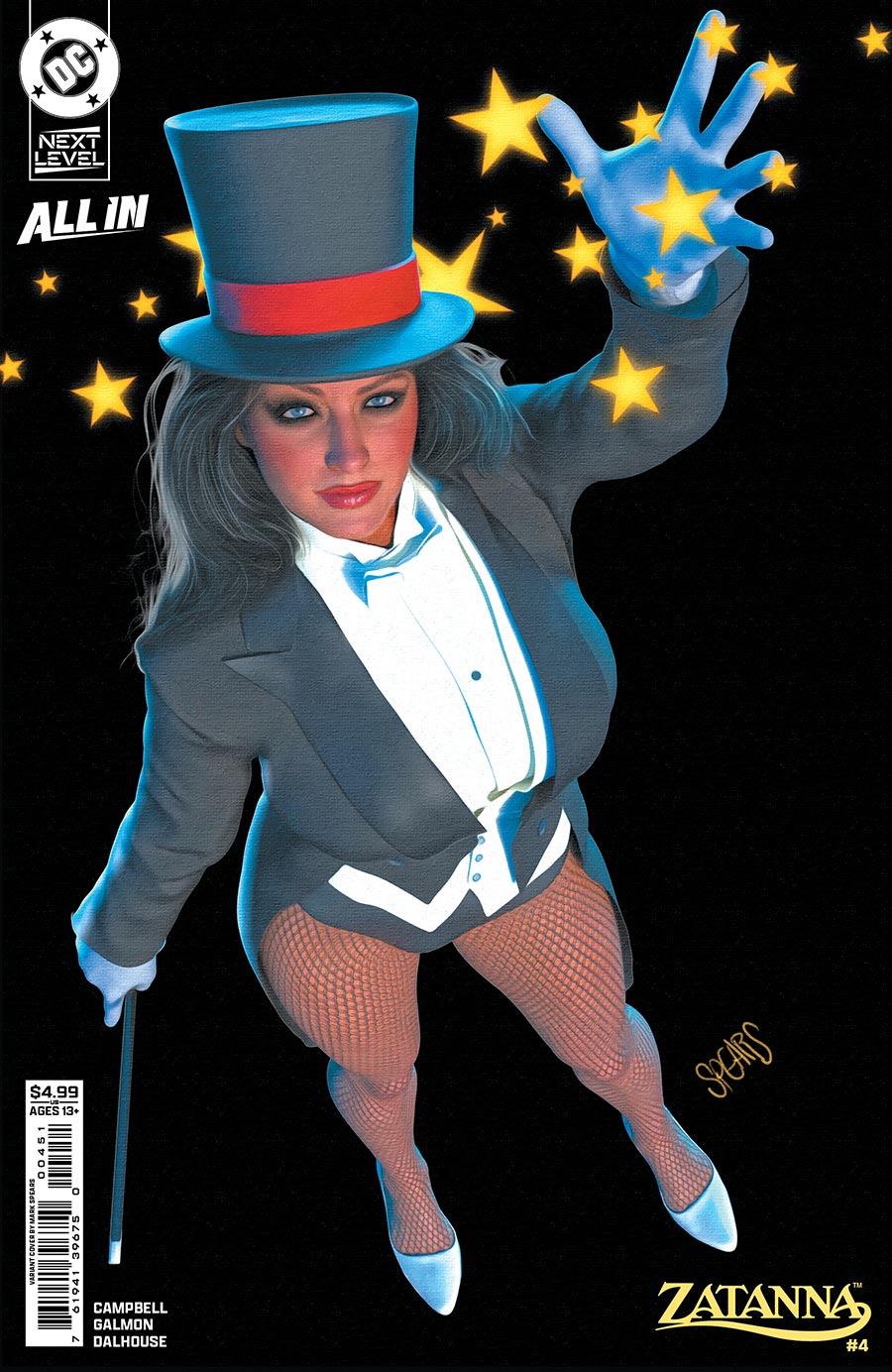 SIGNED - Zatanna #4 Cover E