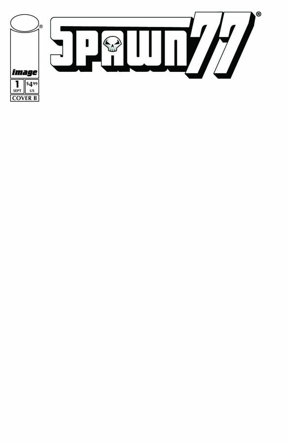 SPAWN 77 #1 Cover E Blank Sketch