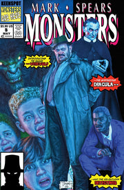 Mark Spears MONSTERS #5 Cover D New Mutants w/ TRADING CARD