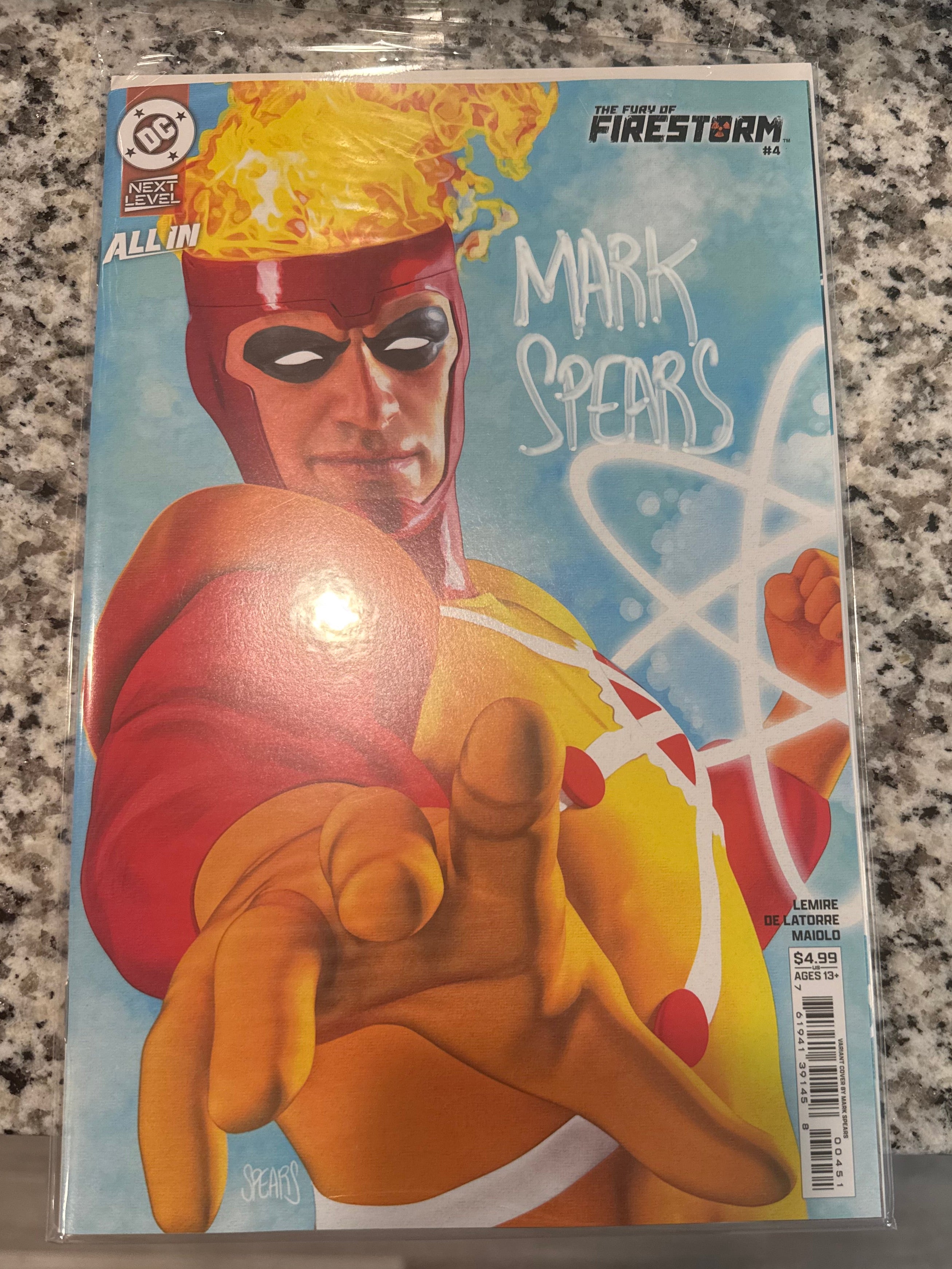 SIGNED - The Fury of Firestorm #4