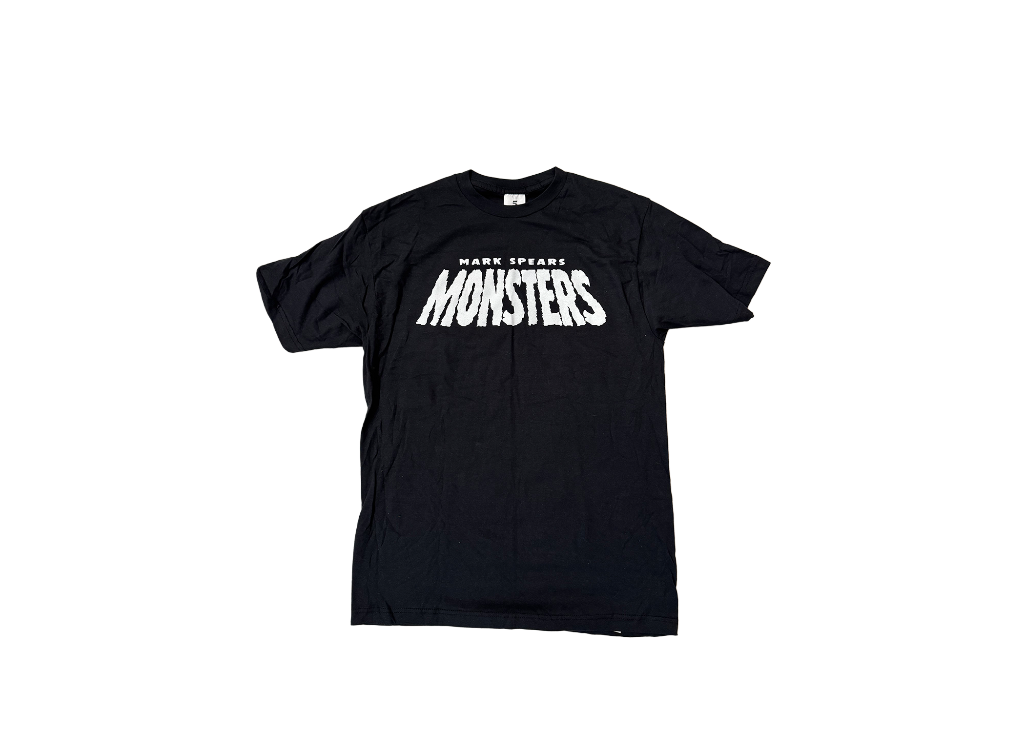 Mark Spears Monsters T-Shirt Black and White Logo