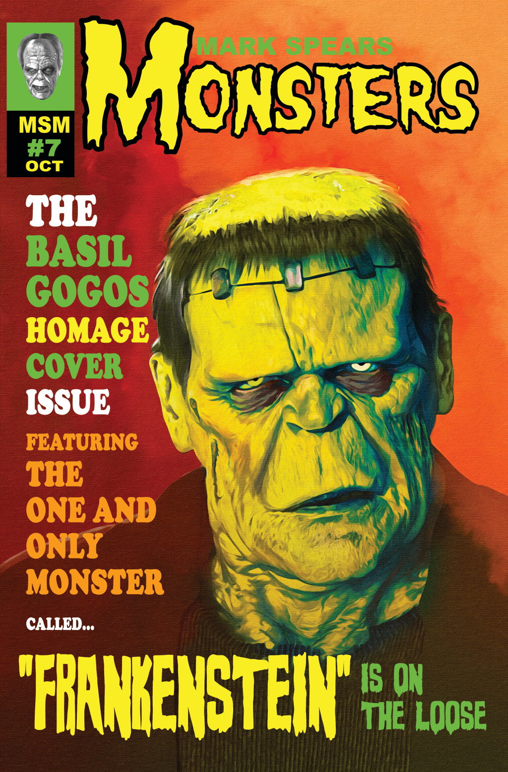 Mark Spears Monsters #7 1:25 Retailer Incentive