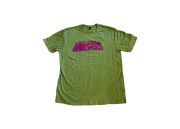 Mark Spears Monsters T-Shirt Green and Pink