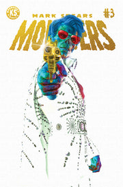 FarleyCon Exclusive Hellvis CardStock Edition Mark Spears Monsters #3 Only 199 Made