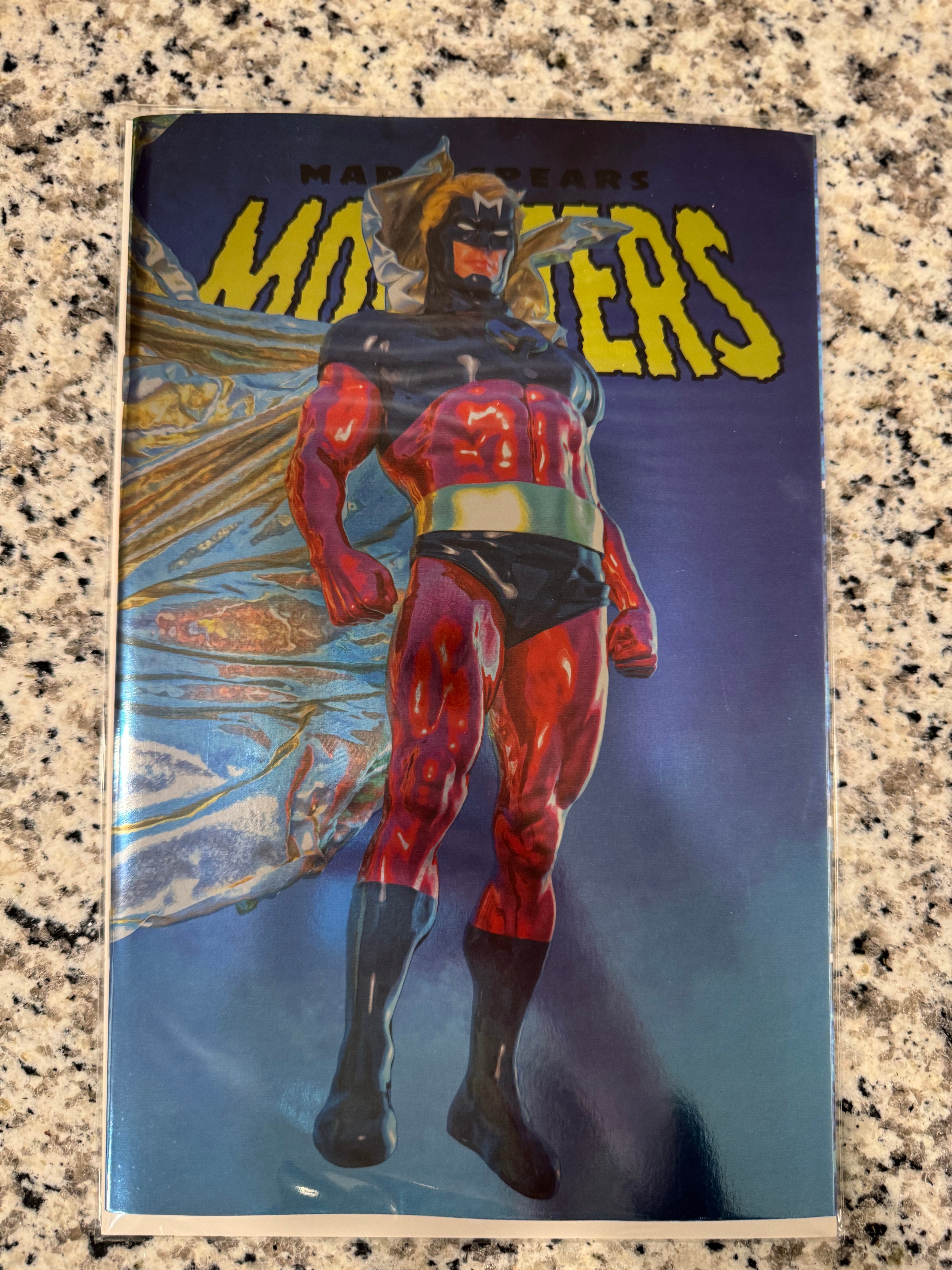 SIGNED Mark Spears MONSTERS #8 Markman Foil Exclusive Limited 250 Made