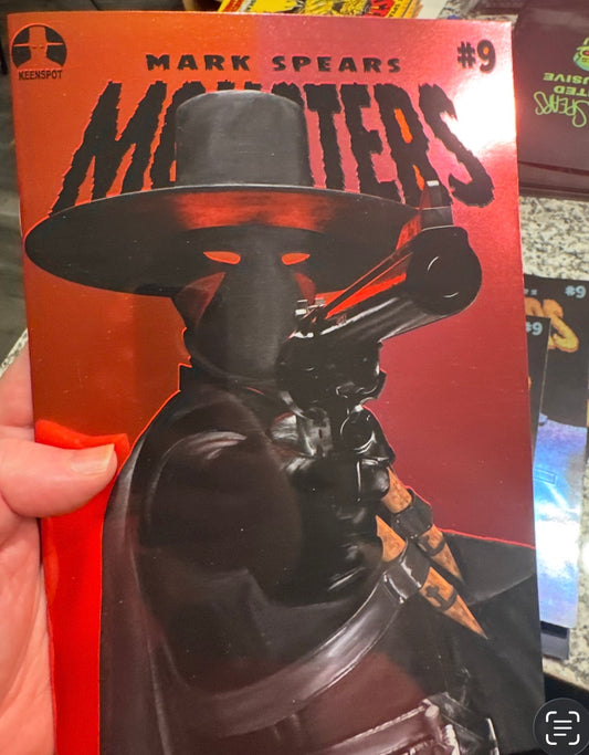 100 Print Run - Mark Spears Monsters #9 Exclusive MegaCon Slayer Spot Foil (Two Toned)