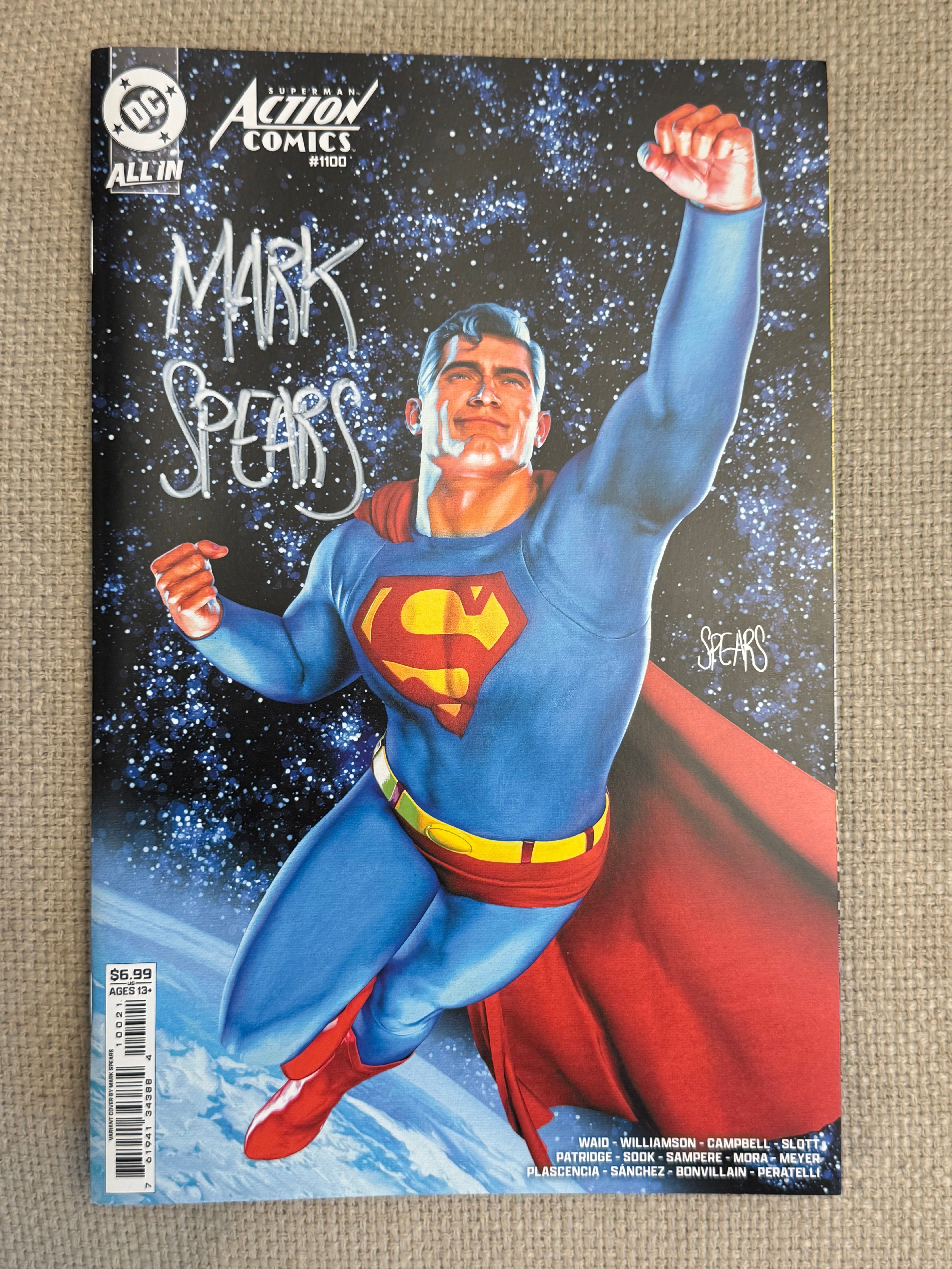 SIGNED - Action Comics #1100 Cover B