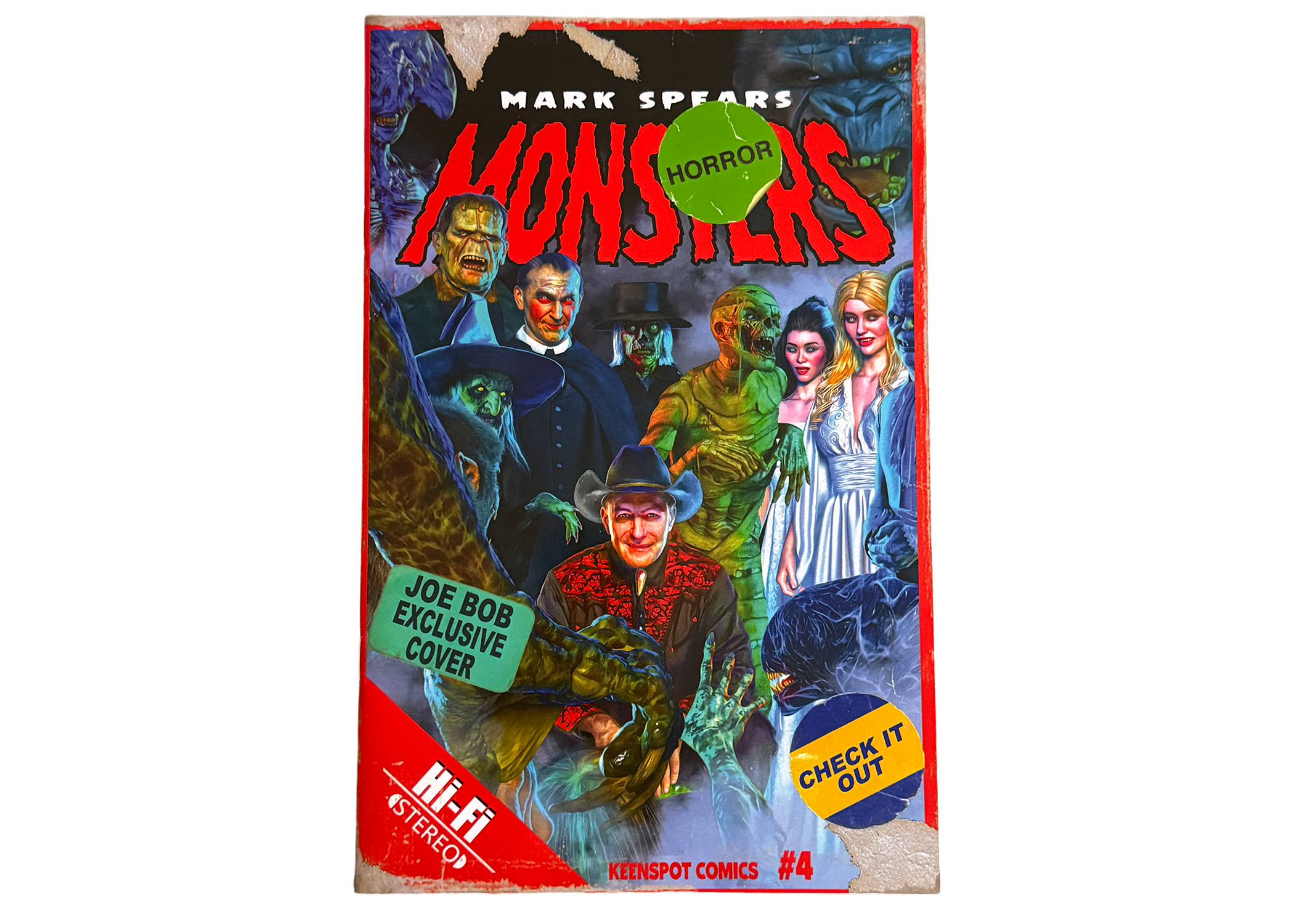Mark Spears Monsters #4 Joe Bob Briggs Exclusive Cover