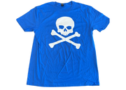 MidKnight Man Blue Shirt With Skull