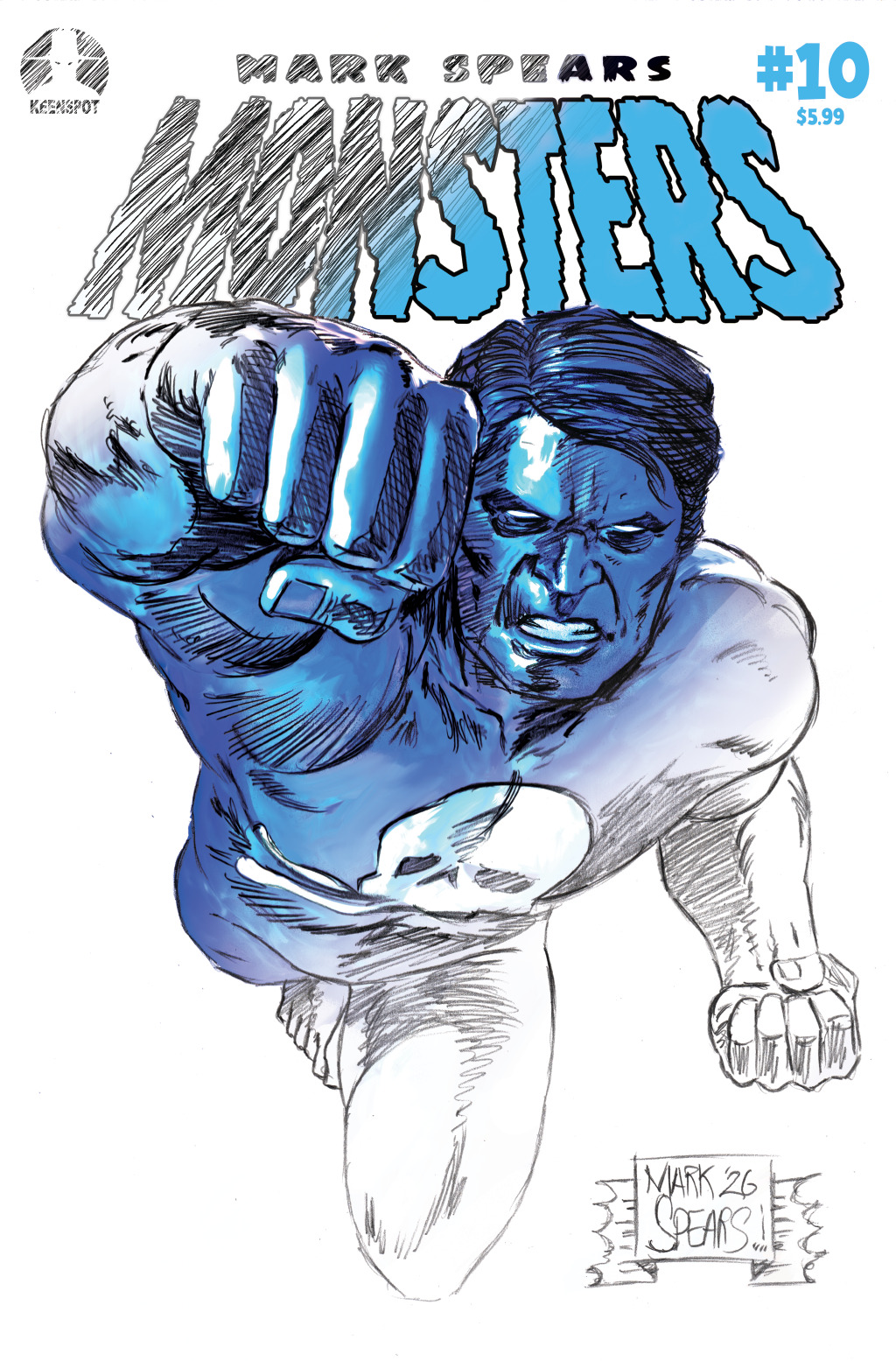 SIGNED - Mark Spears Monsters #10 Cover C