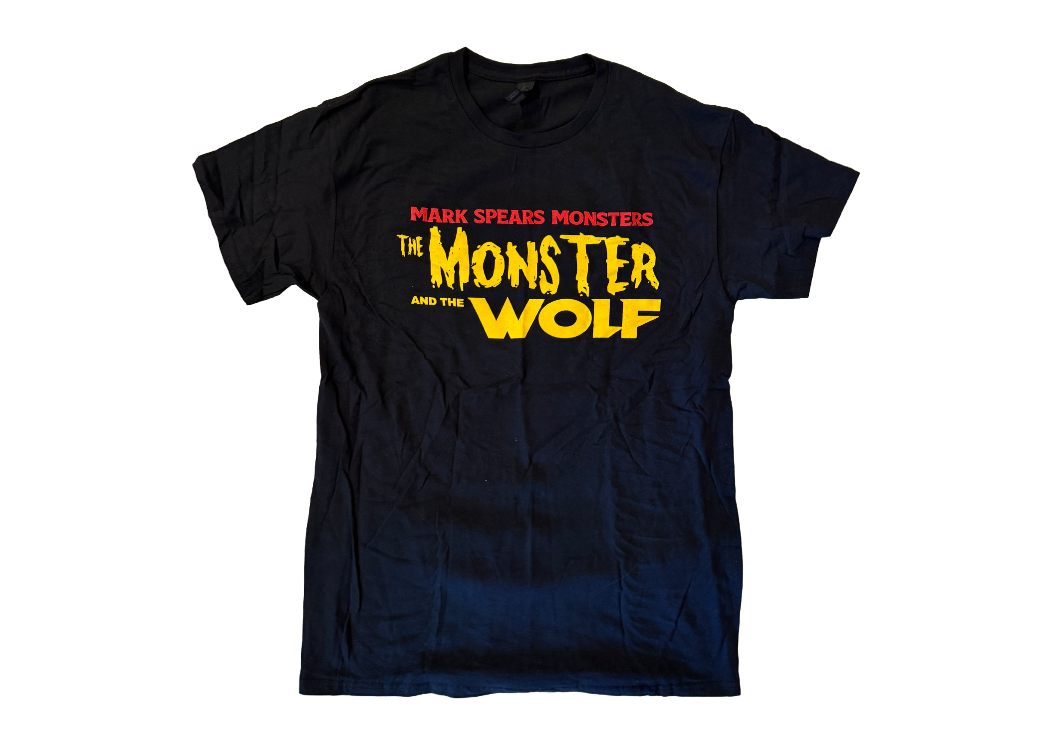 Mark Spears Monsters T-Shirt MONSTER And The WOLF logo with Skull