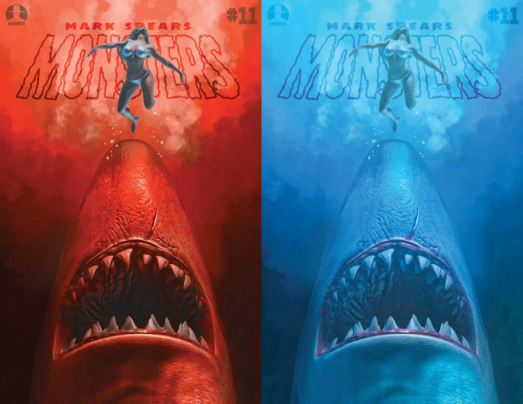 SIGNED - Mark Spears Monsters #11 Flip Foil Variant