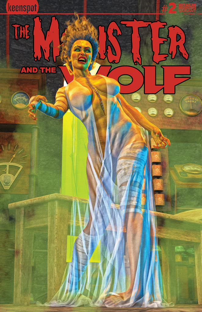 The Monster and the Wolf #2 Cover E 1:100 Incentive