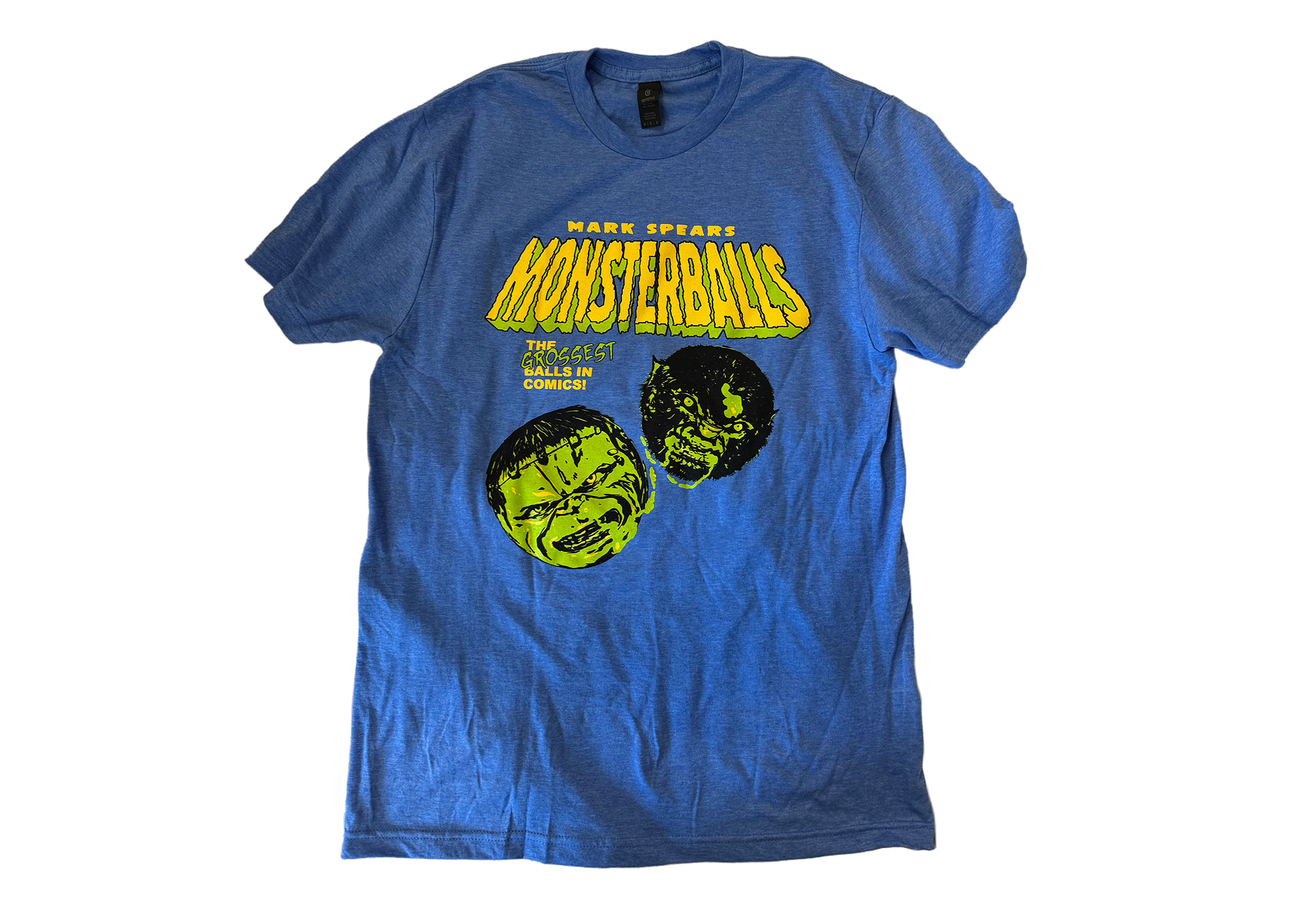 Mark Spears Monsterballs Blue Shirt