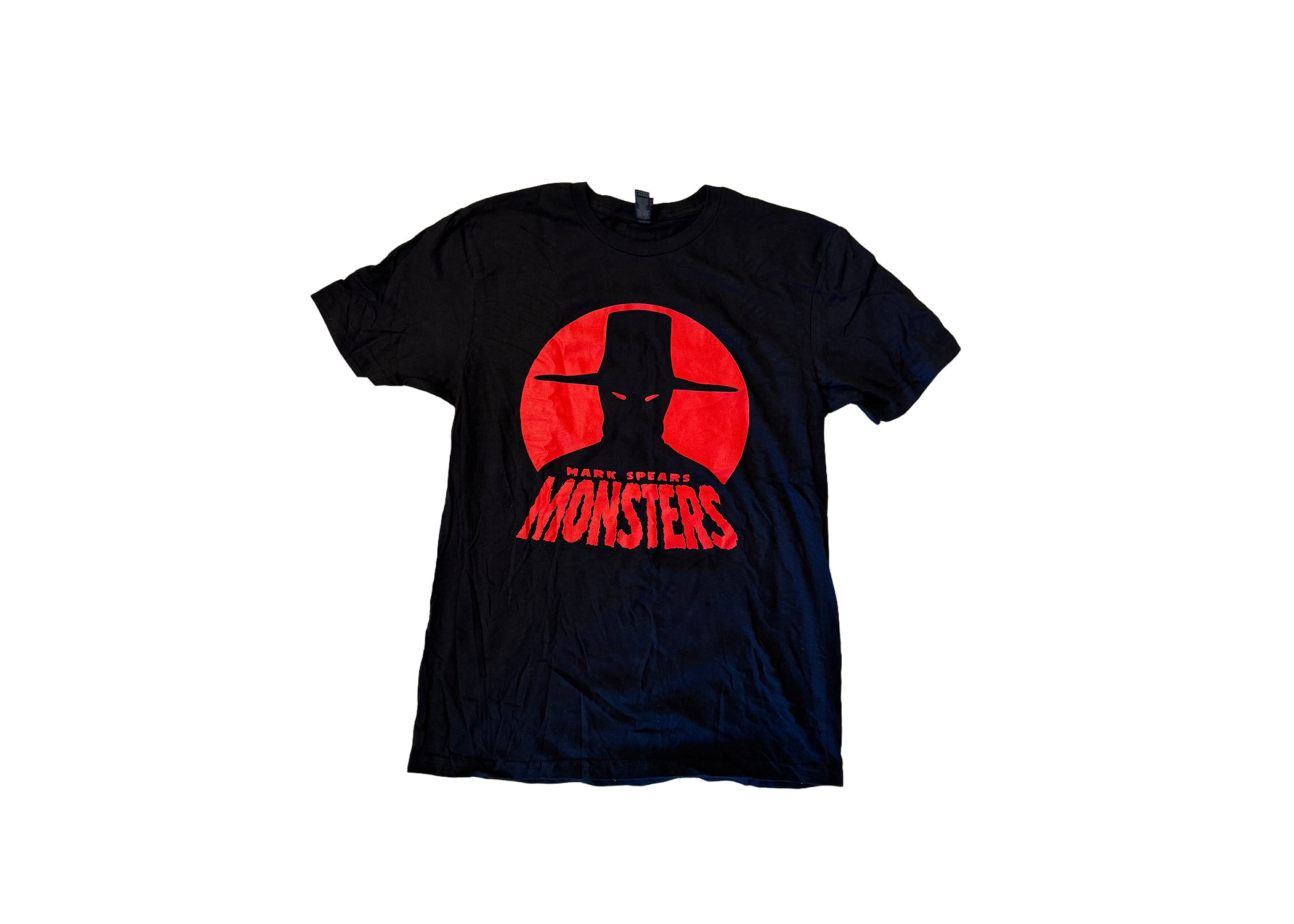 Mark Spears Monsters T-Shirt Red and Black Monster Slayer