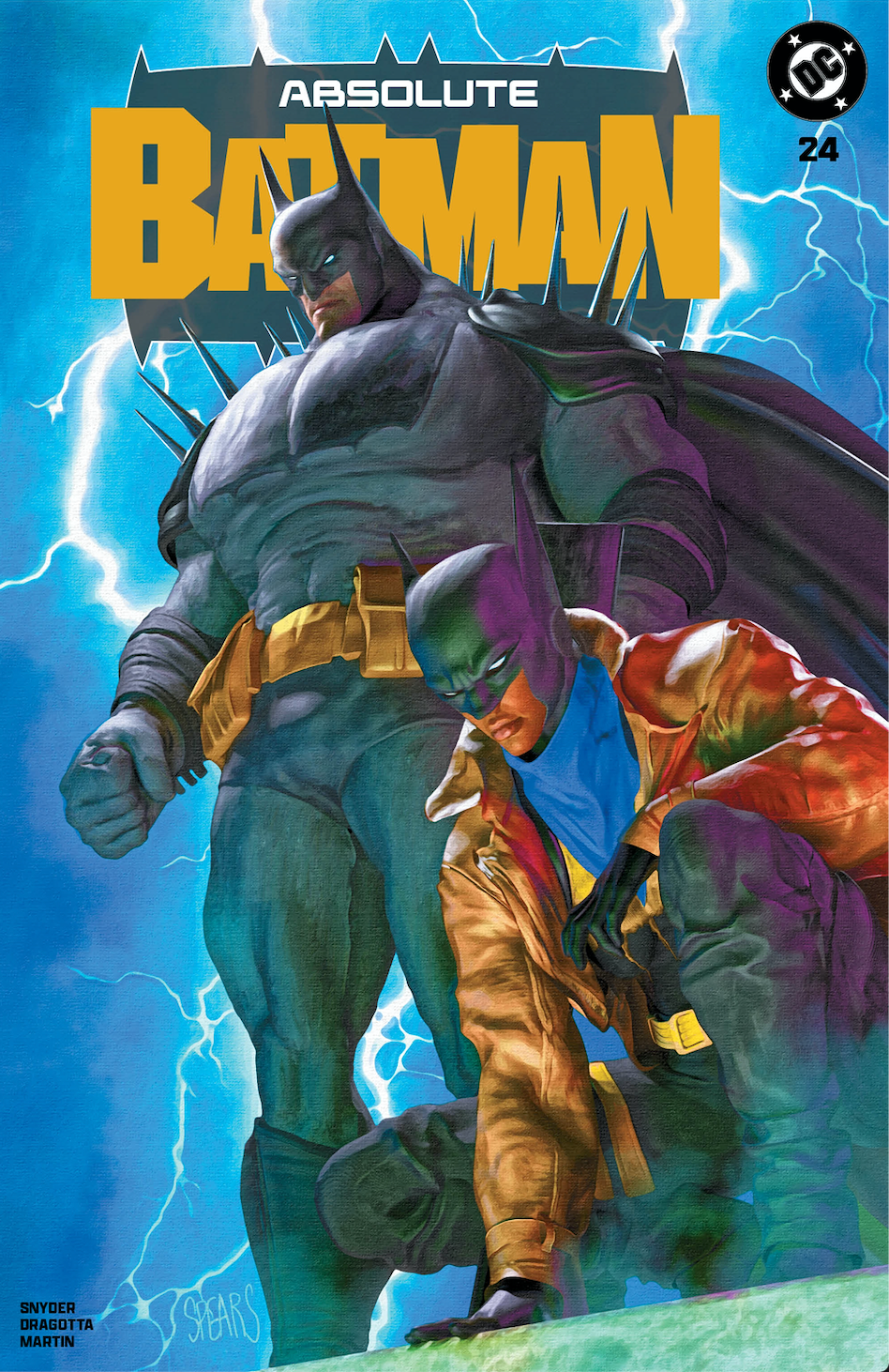 PREORDER - Absolute Batman #24 Mark Spears Exclusive Trade Dress Cardstock