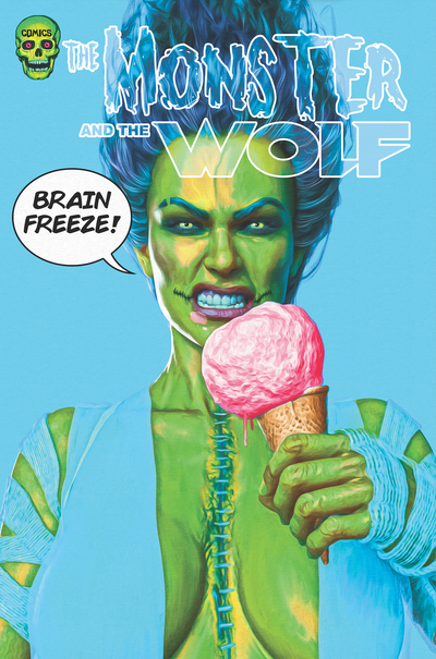 SIGNED & NUMBERED on back - Monster and the Wolf Kickstarter Foil #1