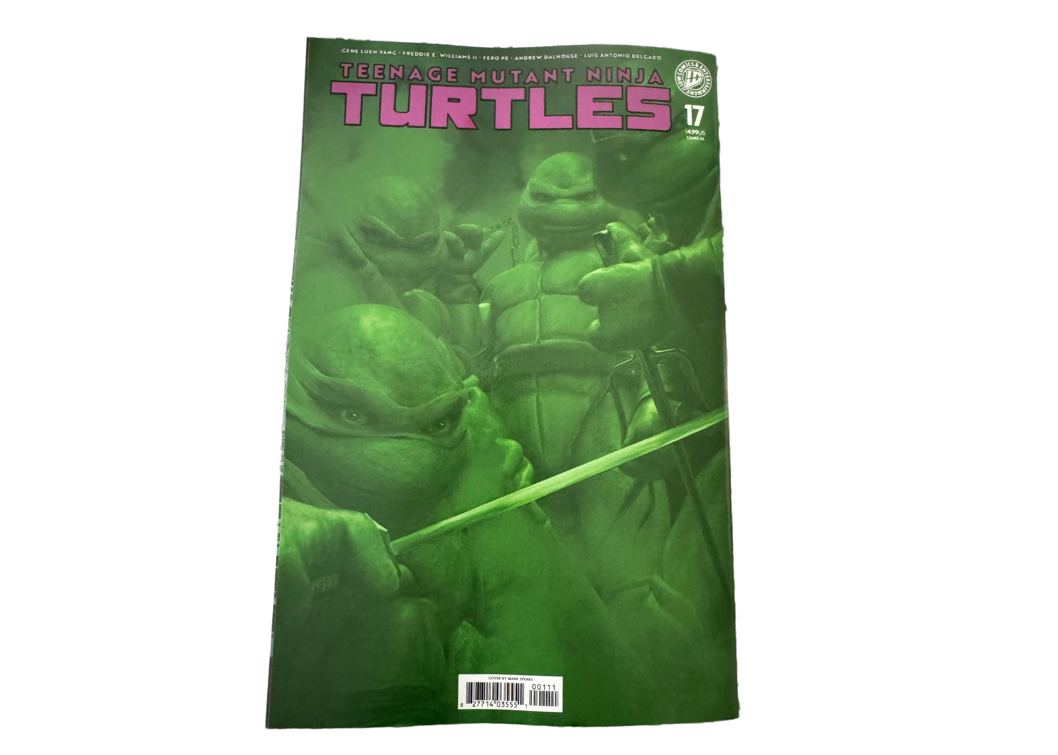 TMNT #17 Mark Spears Cover Teenage Mutant Ninja Turtles