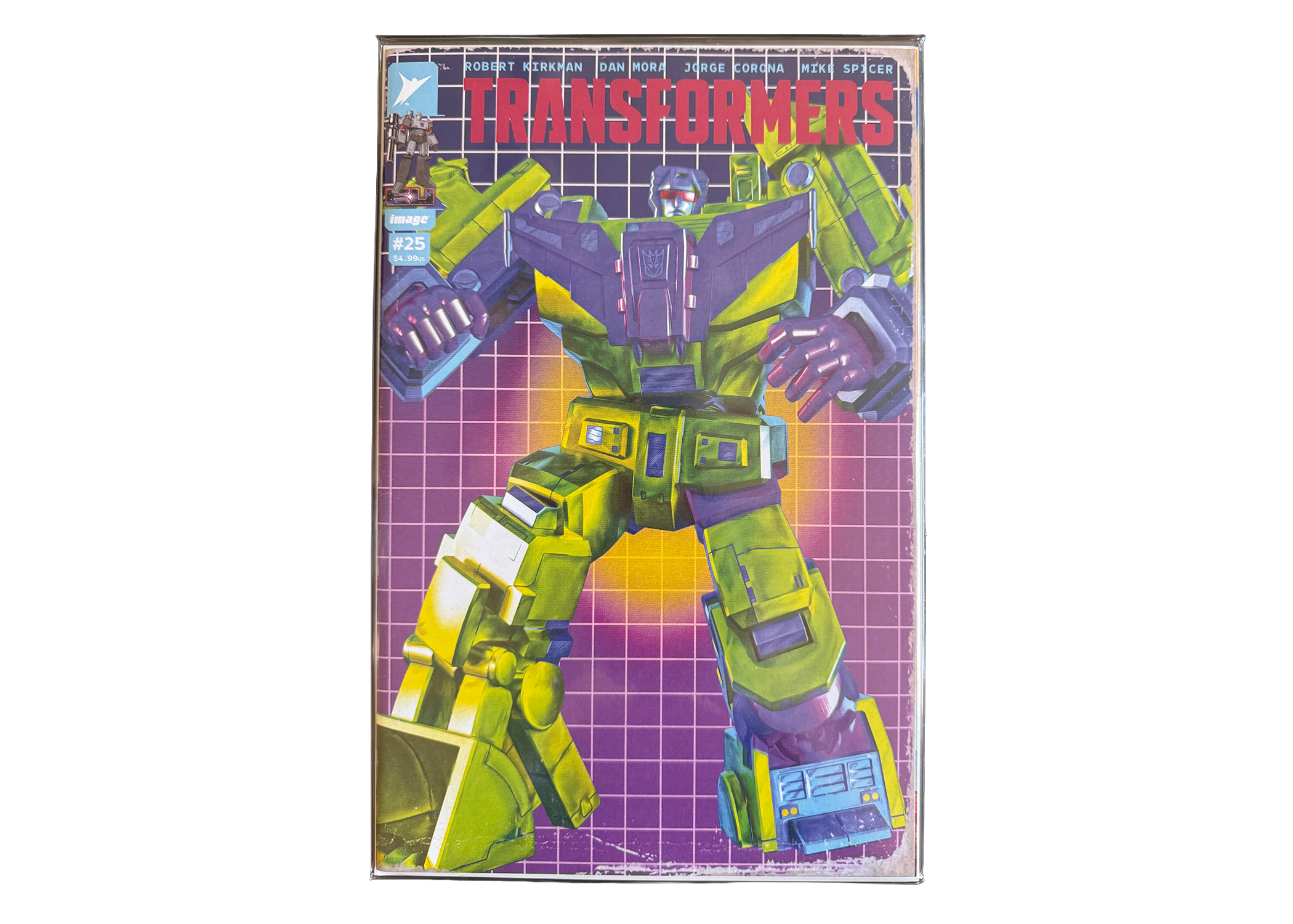 Transformers #25 Mark Spears Exclusive Cover Devastator Cardstock