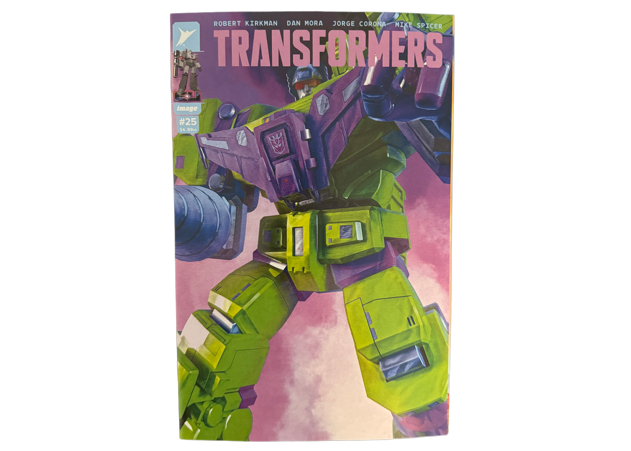 Transformers #25 Mark Spears Exclusive Devastator Cover
