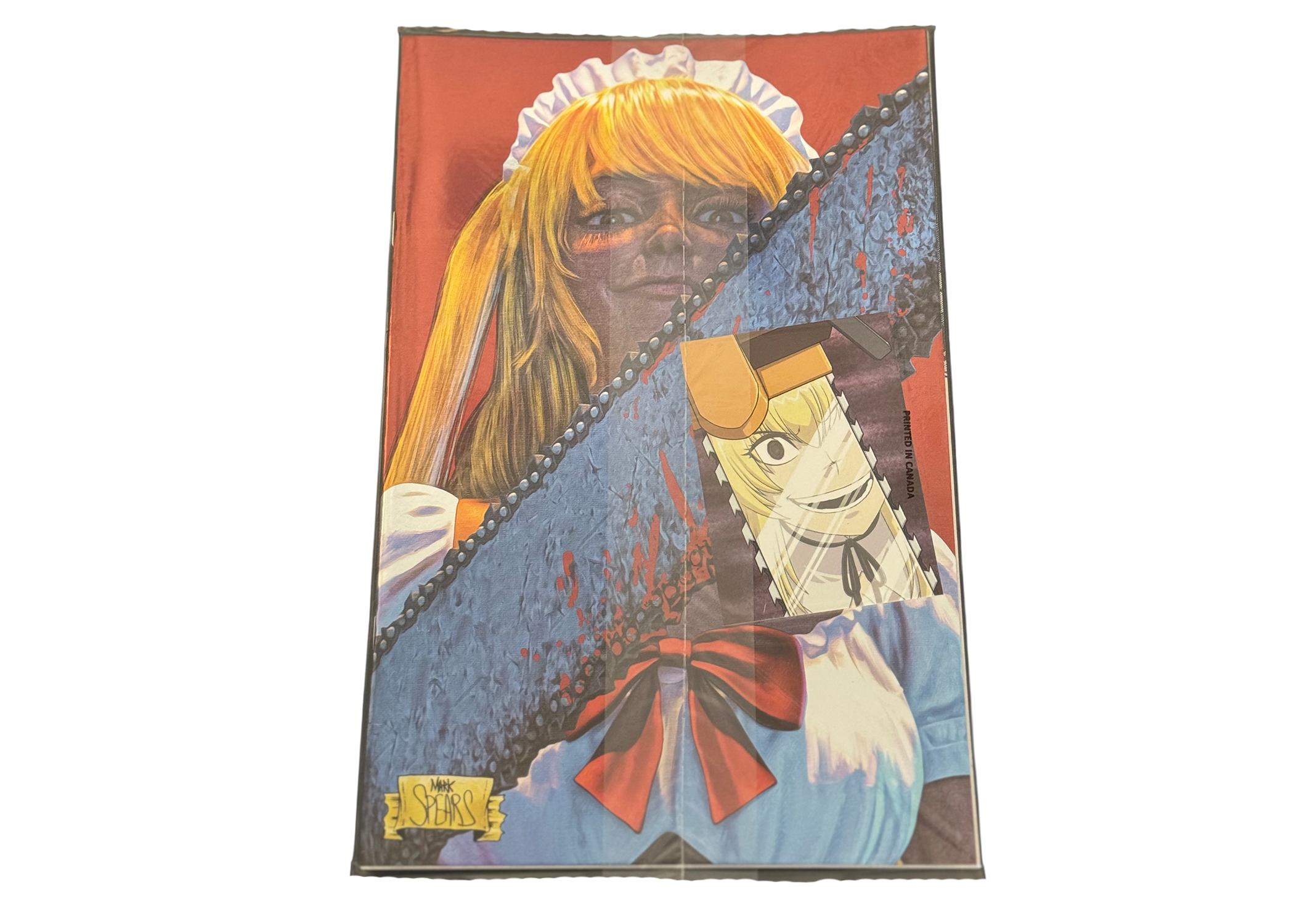 Maid Cafe #1 Cover C FOIL Virgin Variant WITH Random Trading Card
