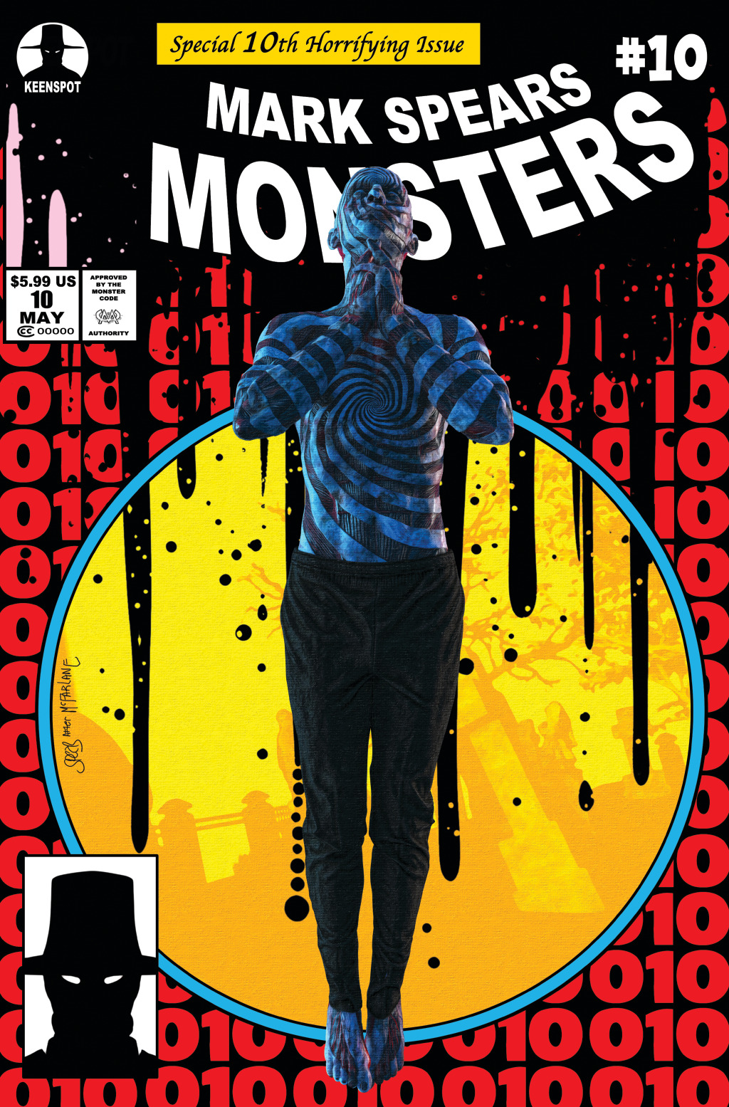 SIGNED - Mark Spears Monsters #10 Cover B