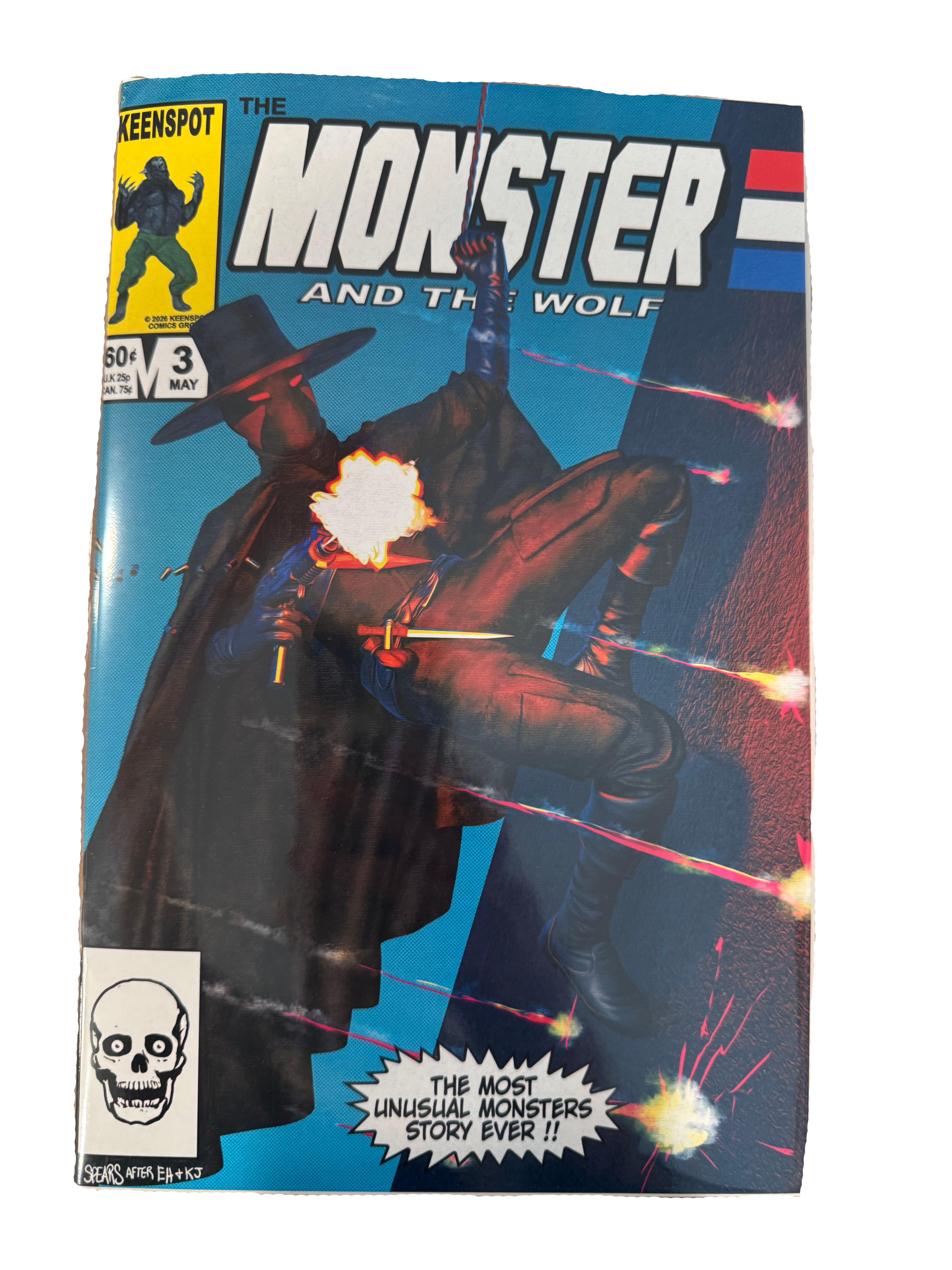 The Monster And The Wolf #3 Exclusive GI Joe Homage 100 MADE