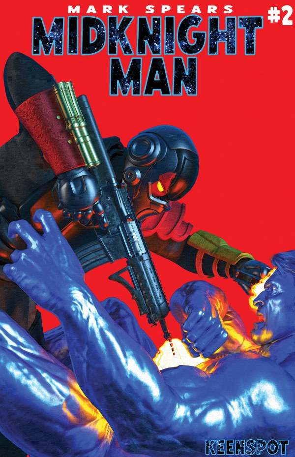 Mark Spears MIDKNIGHT MAN #2 Cover B