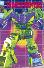 Transformers #25 Mark Spears Exclusive Cover Devastator Cardstock