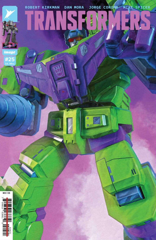 Transformers #25 Mark Spears Exclusive Devastator Cover