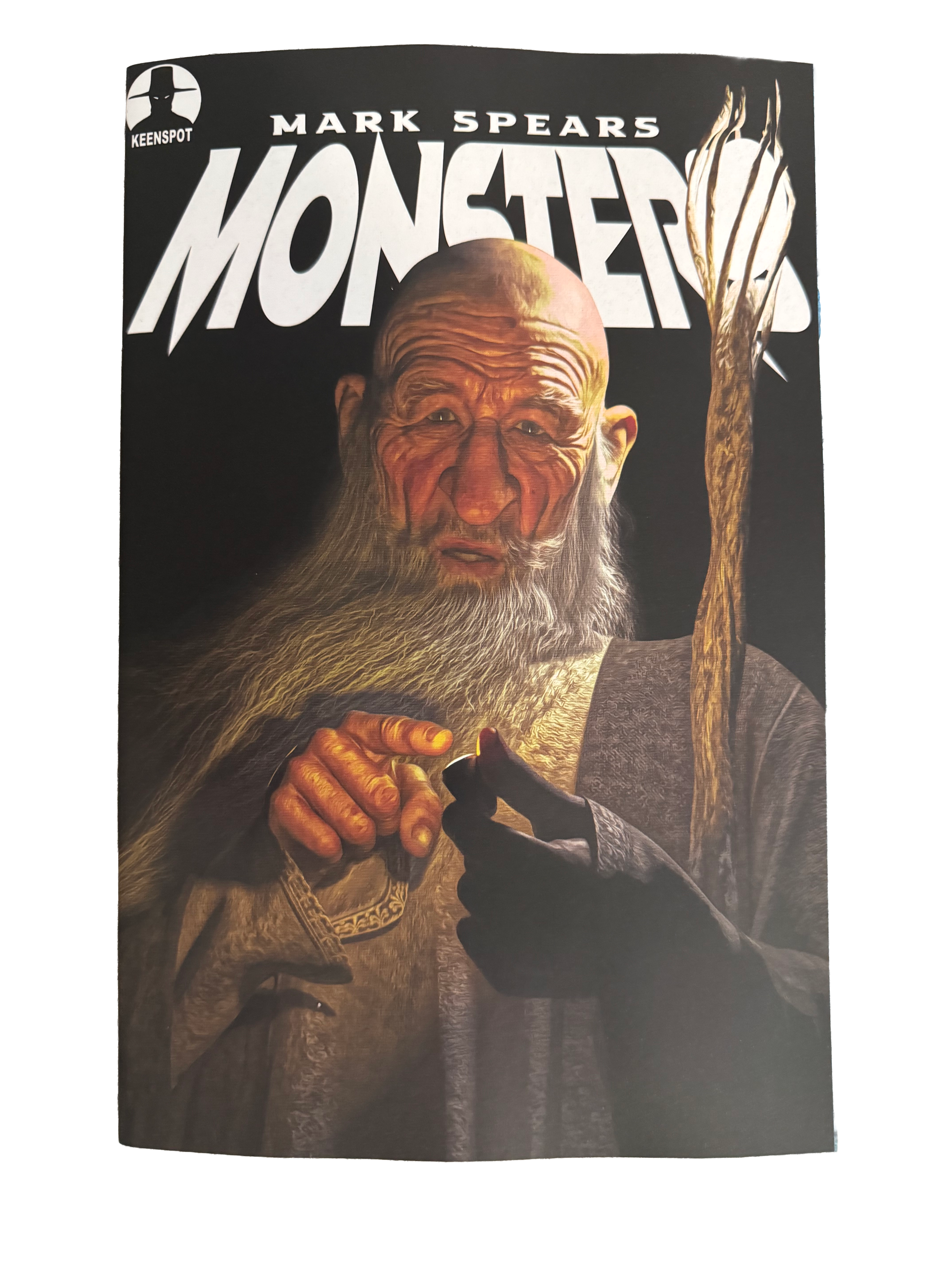 SIGNED IN CHROME - Exclusive Monster SET - Mark Spears Monsters #10 Exclusive Cardstock Matte