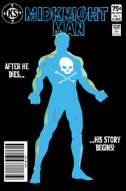 100 Made - Midknight Man #1 Retro Cover Expo Exclusive