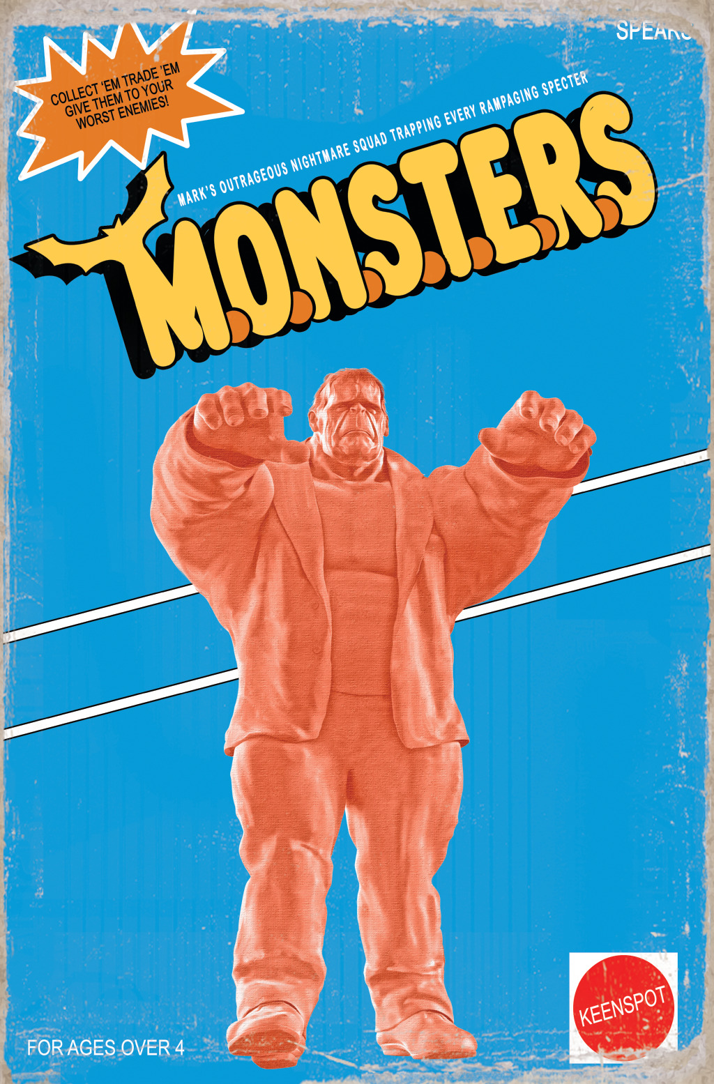 Mark Spears Monsters #9 Exclusive MegaCon Muscles Homage - ONLY 40 MADE