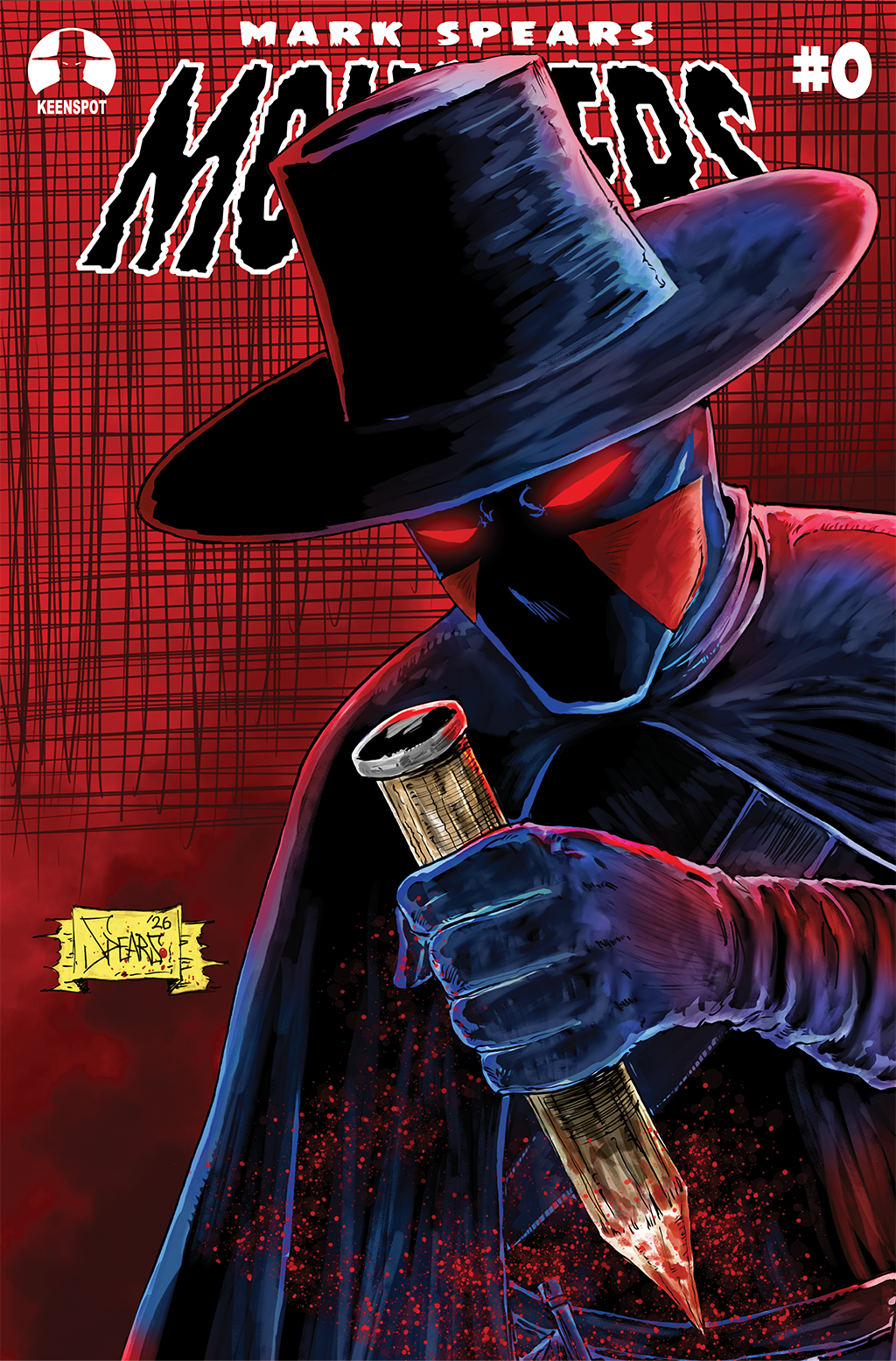 SIGNED - Mark Spears Monsters #0 Cover F Flip Foil 1:50 Incentive