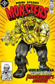 SIGNED Mark Spears Monsters #9 RETRO Cover Expo Exclusive Matte Cardstock